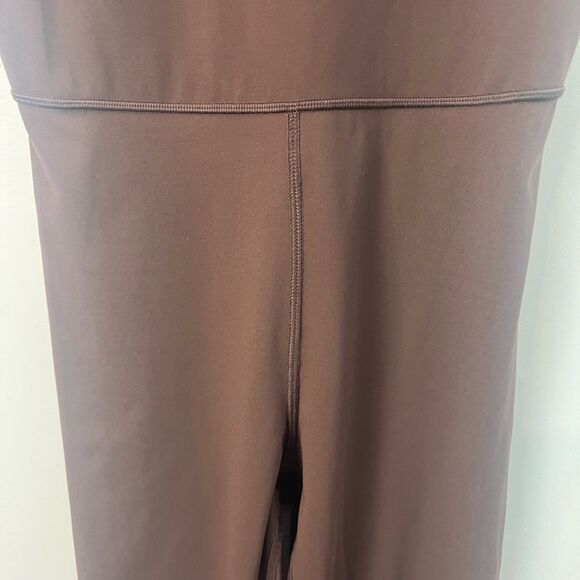 Everlane The Perform Unitard One Piece In Brown like new SZ Medium - Picture 6 of 9
